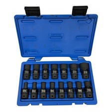 Cornwell Cbpiu2m 15pc 38 Metric Swivel Impact Socket Set 8-24mm W Case Cornwell Cbpiu2m 15pc 38 Metric Swivel Impact Socket Set 8-24mm W Case