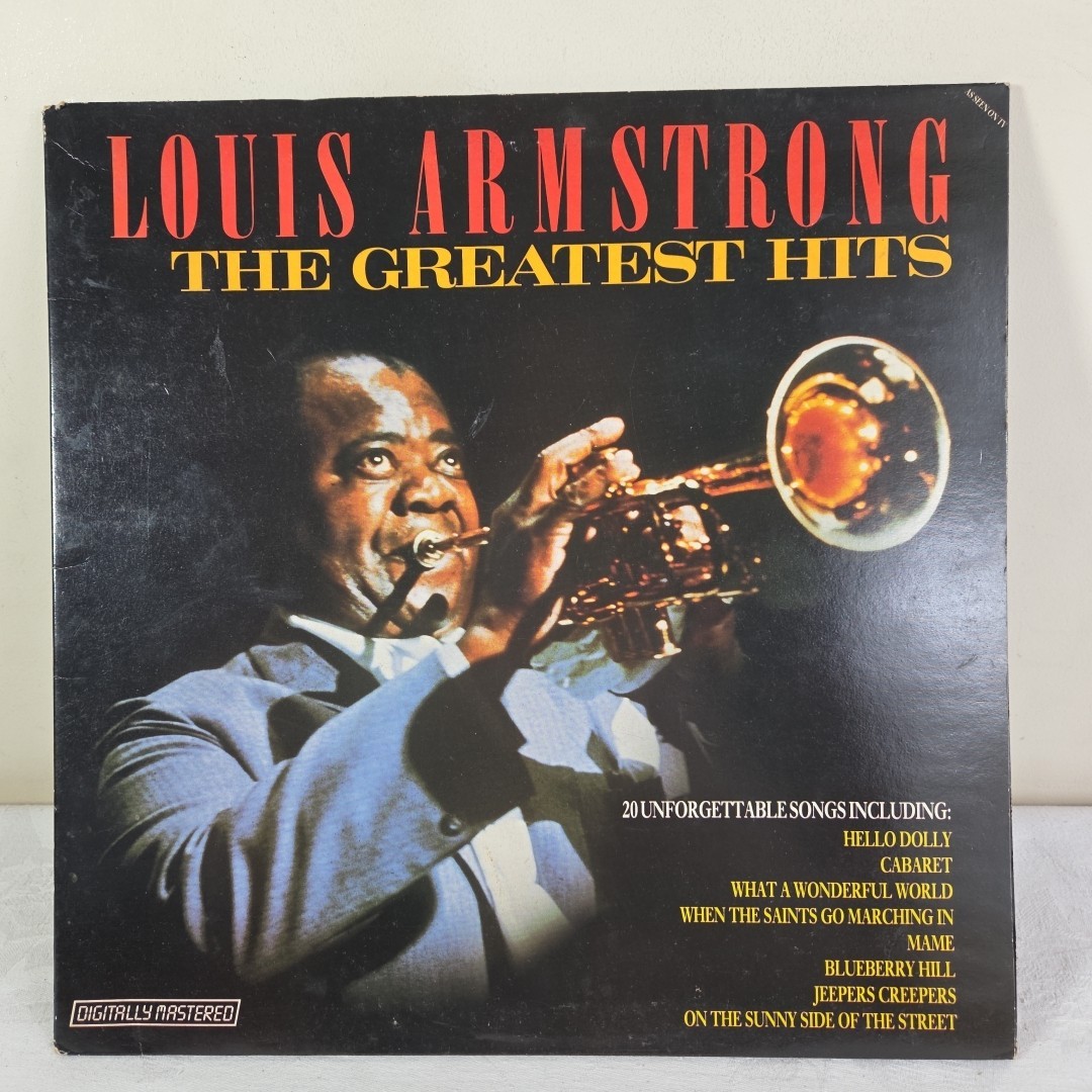 Louis Armstrong - The Greatest Hits Vinyl Record Album LP 1985