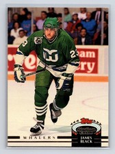 1992-93 Stadium Club #303 James Black Hartford Whalers Hockey Card