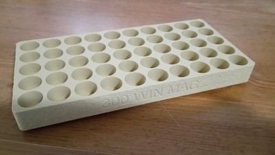 Bullet Tray Reloading Block Tray 50 Round Regal CNC USA Made Even More Colors