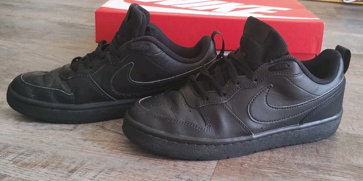 Scarpe da ginnastica Nike Court Borough Low Recraft Junior UK 5 nere