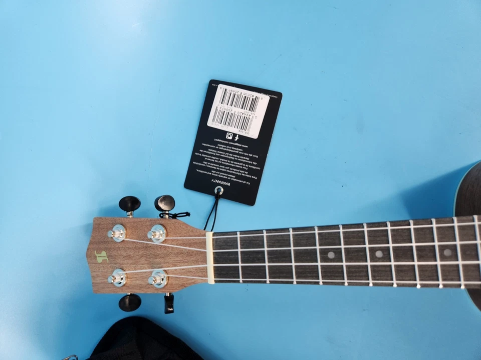 Stagg UC-30 E Sapele Top Concert Size Acoustic Electric Ukulele with Gig Bag - Image 4 of 4