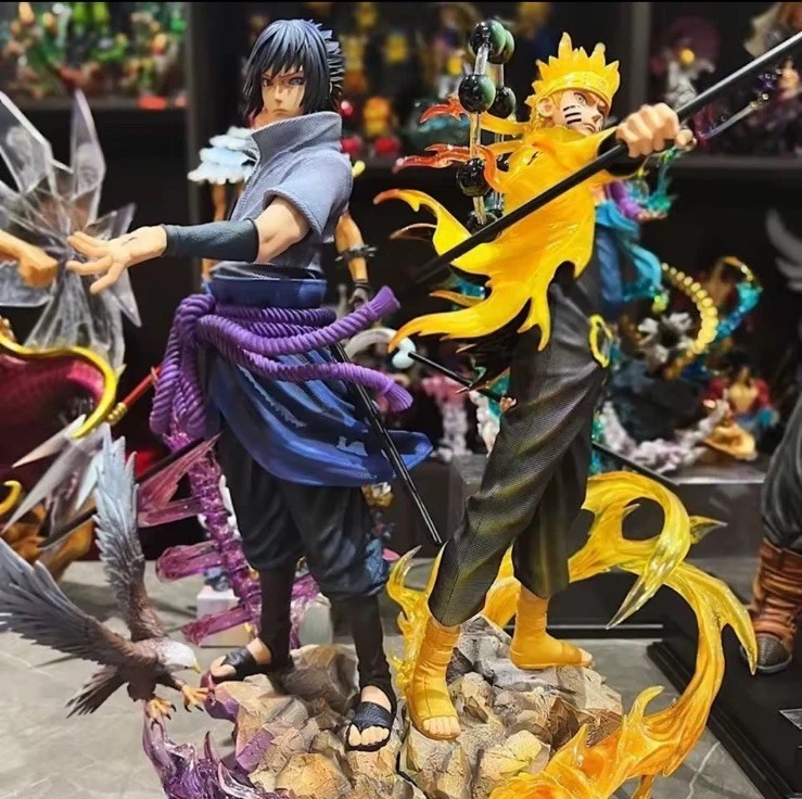 Action Figure Naruto E Sasuke PVC 38cm Collezzionismo. - Immagine 4 di 4