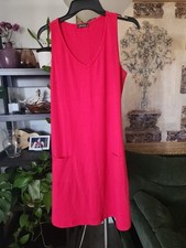 M Red Dress With Pockets
