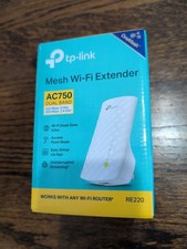 TP-Link RE220 AC750 Wi-Fi Range Extender Dual Band   US Version