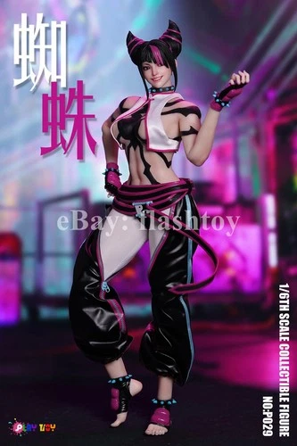 Presale PLAY TOY P029 1/6 Female Fighter Spider Juri Collectible Action Figure - product listing photo