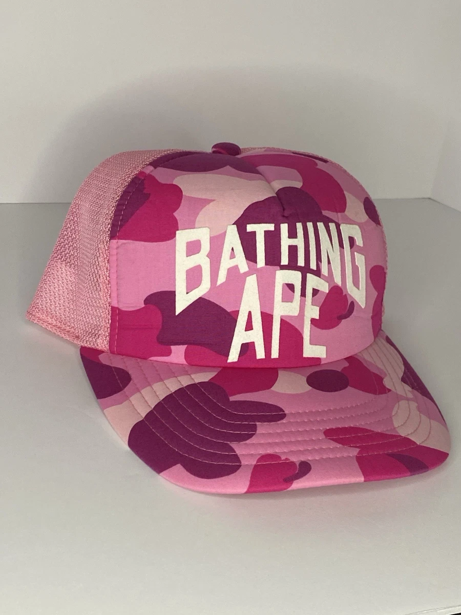 A Bathing Ape Pink Hats for Men for sale | eBay