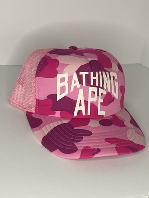 BAPE NYC Trucker Hat 100% Authentic * A BATHING APE | eBay