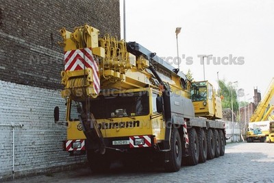LKW Foto Liebherr Kranwagen Belgien gelb #n2ow