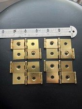 Shoji Screen Hinges, 40 Years Old - Brass (Lot of 8)  LBC