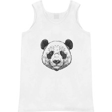 'Panda Head' Adult Vest / Tank Top AV056168