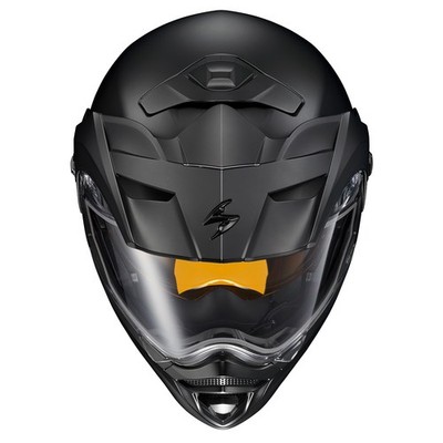 Scorpion EXO-AT960 Motorradhelm Dual Shield Klappvisier Matte Black XS SM