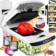 Fullstar Vegetable Chopper & Mandoline Slicer - Julienne Cutter Dicer Grater for