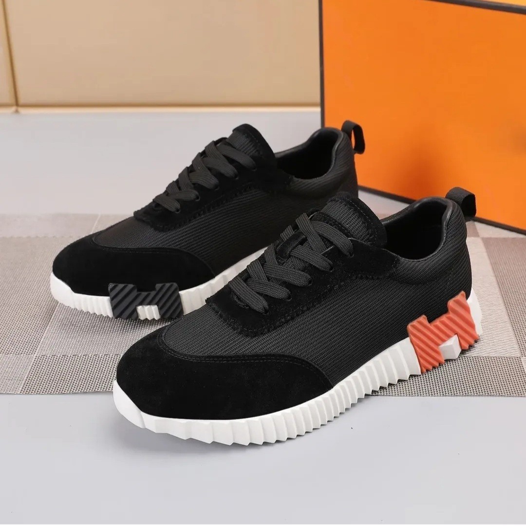 New Hermes Bouncing Men's Textile Sneakers EU-42 | eBay