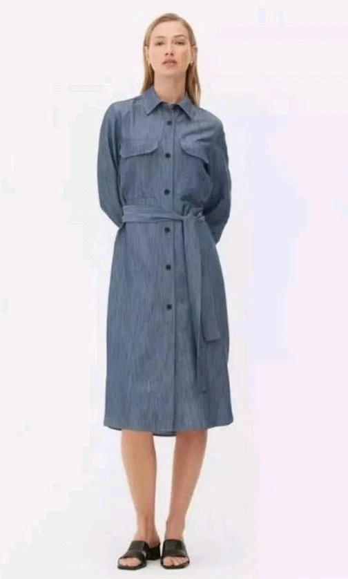 primark denim shirt dress PRIMARK denim shirt dress., Size UK10 / EUR38, 100%