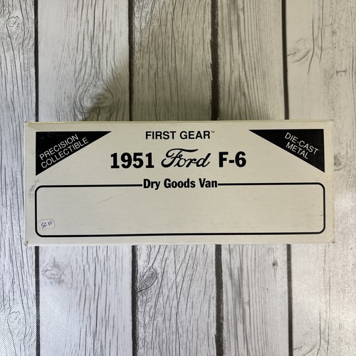 First Gear 1951 Ford F-6 Phillips 66 1/34 Die-Cast Metal Dry Goods Van 1992 New. - Picture 6 of 9
