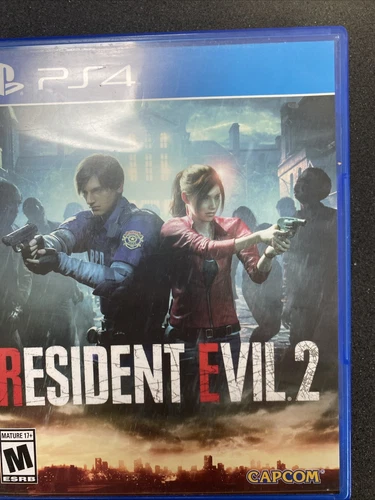 Resident Evil 2 (Sony Playstation 4, 2019) PS4 Survival Horror Tested Working