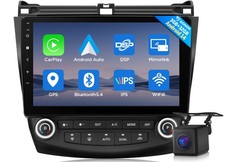 Apple CarPlay For Honda Accord 7 2003-2007 Android 14 Car Stereo Radio GPS Wifi