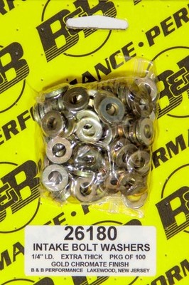 B & B Performance 26180 H/T Special Washers - 1/4in .540in OD (100)