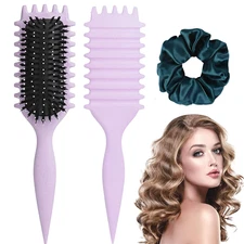 Curly Hair Brush,2025 Curly Hair Products Curl Defining Brush, Bounce Defining H