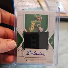 2025 Panini National Treasures Collegiate - Dillon Gabriel Auto 90/99 RC Oregon 