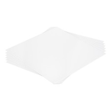 6 x ABS Plastic Sheet 12 Inch x 12 Inch x 0.12 Inch ABS Styrene Sheets White
