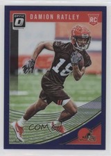 2018 Donruss Optic Rookies Purple Prizm 30/50 Damion Ratley #113 fm0