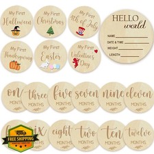 cephira Baby Milestone Cards Photo Prop