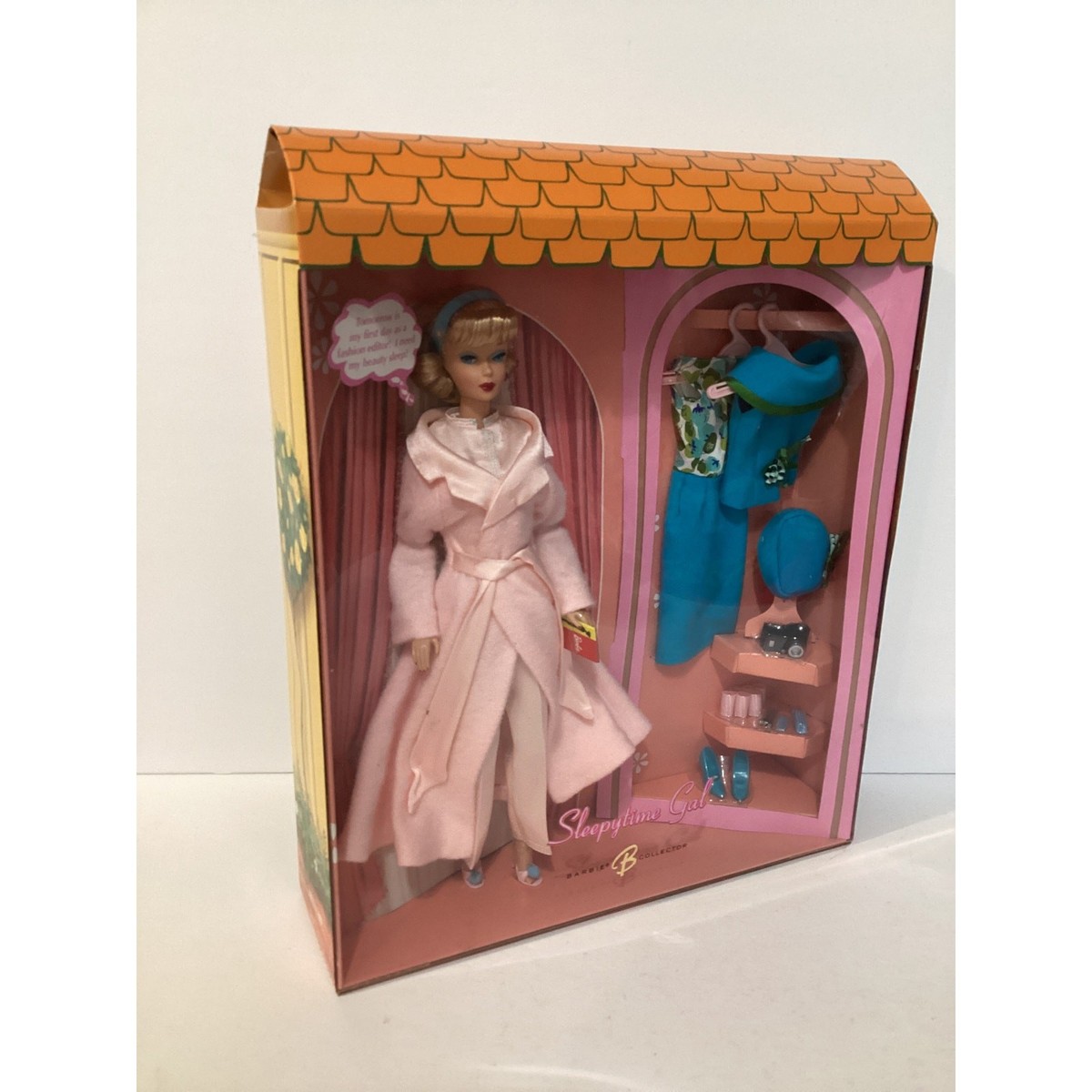 RARE Sleepytime Gal Barbie Doll 2006 Reproduction Gold Label