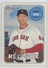 2018 Topps Heritage Minor League Edition Team Color Change 20/25 Bryan Mata 3j8
