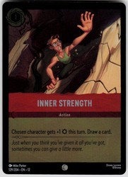 Inner Strength 129/204 Wilds Unknown Cold Foil