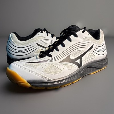 MIZUNO Cyclone Speed 3 Volleyball Shoe Womens Size 9 White Black Lace Up NWOB