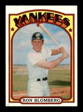 1972 Topps #203 Ron Blomberg RC EXMT/EXMT+ X3702283