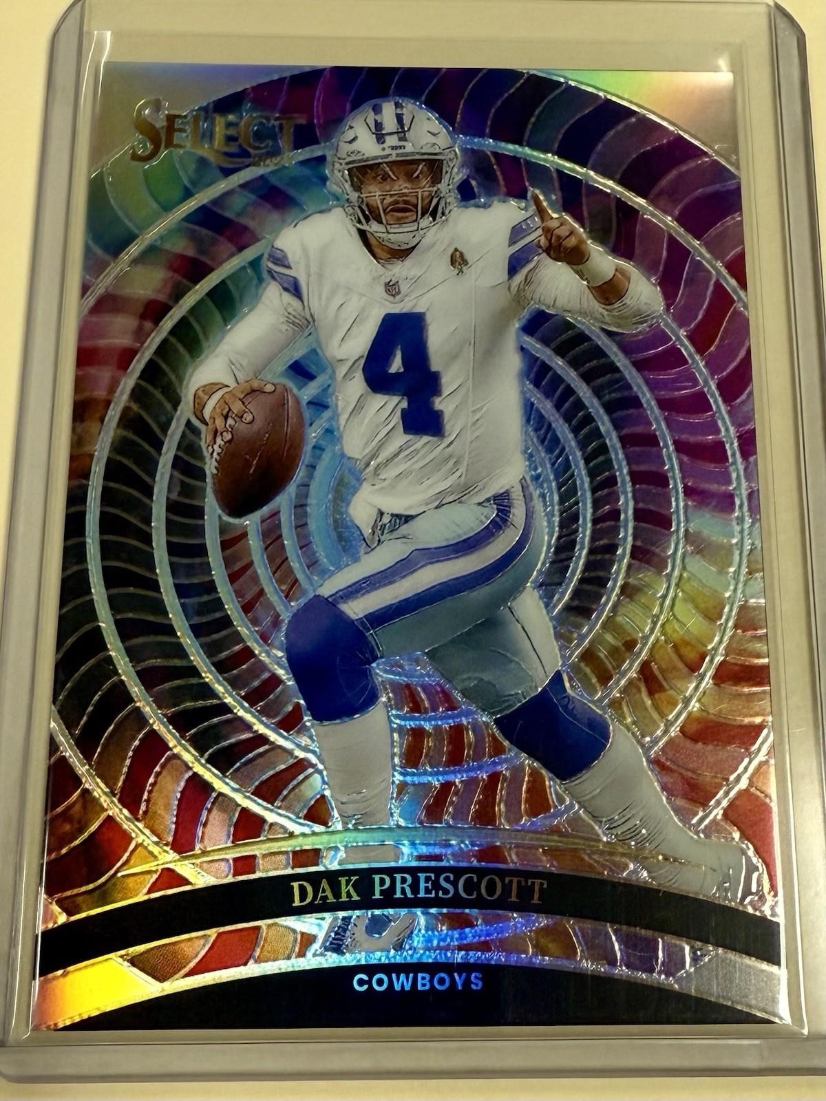  2024 Panini Select Prizm Color Wheel Dak Prescott #9 Cowboys Case Hit SSP 🔥🔥