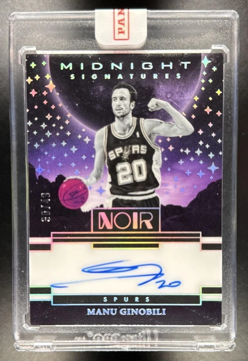 Manu Ginobili Basketball Autographed Sports Trading Cards