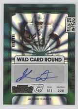 2021 Panini Contenders Rookie Ticket Wild Card Round Gerrid Doaks #255 Auto 0c2