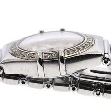 OMEGA 1460.79 Constellation Mini My Choice Iris Color Stone Diamond Bezel Quartz 3