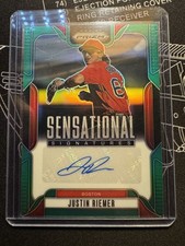 Panini 2025 Prizm Sensational Signatures Autograph Justin Riemer Boston #SS-JR