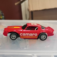 RUNS TYCO '1979 Chevy Camaro Z28 Red 12 SLOT CAR LIGHTED