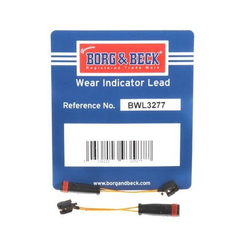 BORG & BECK Warning Contact, brake pad wear BWL3277