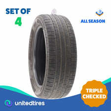 Set Of 4 Used 24550r20 Goodyear Reliant All-season 102v - 6.5-732