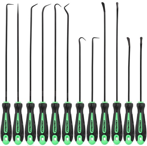 12-Piece Pick and Hook Tools Set Pick Tool Set Car Auto Oil Seal/O-Ring Seal Ga