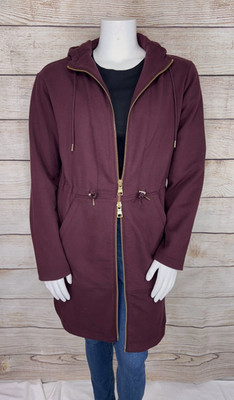 ATHLETA x ALICIA KEYS Embrace Jacket M Limited Edition Brushed Fleece 2-Way Zip