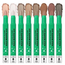 8PCS Eye Shadow Sticks,Shimmer Cream Eyeshadow Stick Set,Eye Brightener Stick...