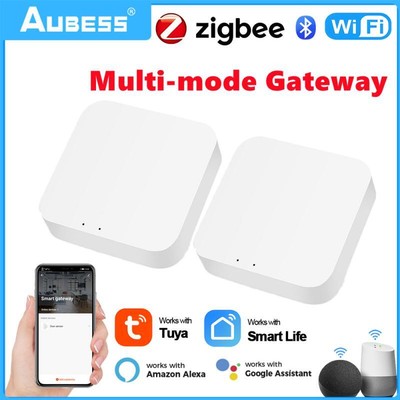Tuya ZigBee Multi-mode Gateway Hub Smart Home WiFi Bridge Bluetooth Mesh Smart L