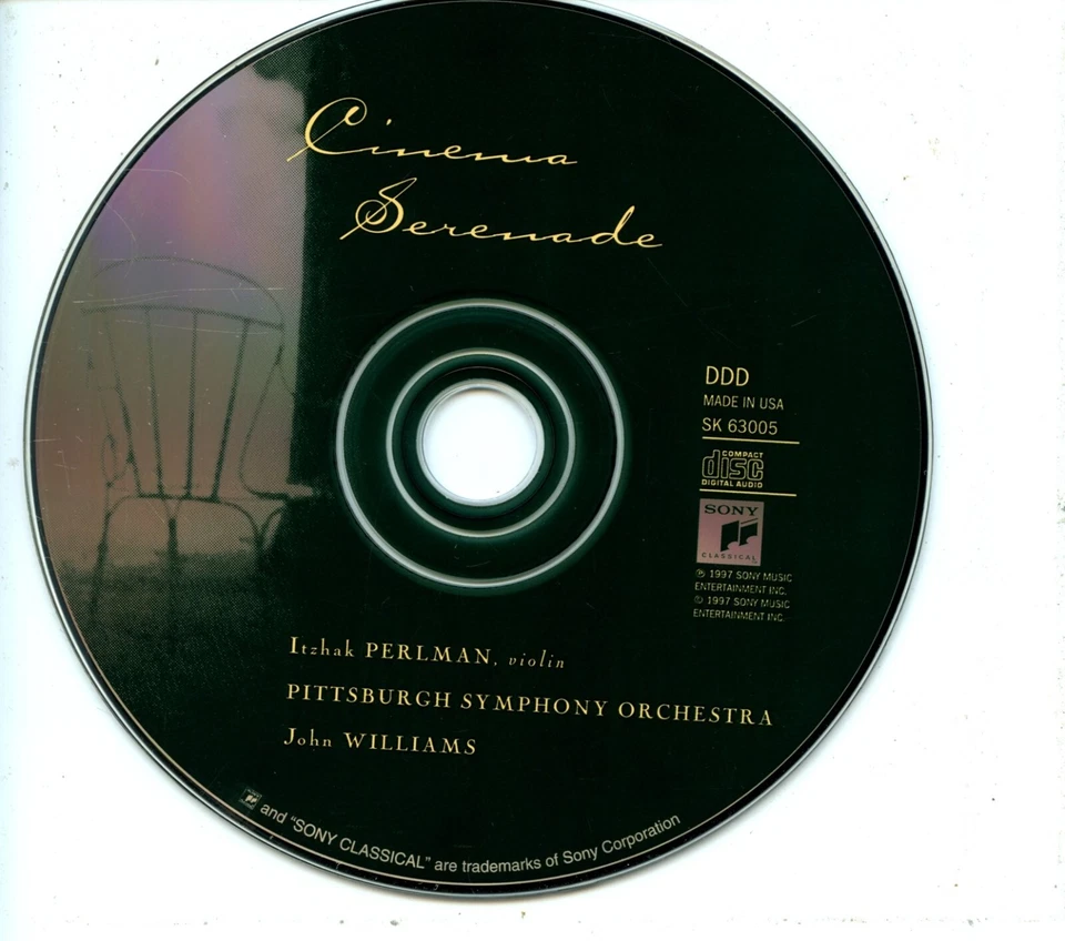 Itzhak Perlman / John Williams - Cinema Serenade - Image 3 of 3