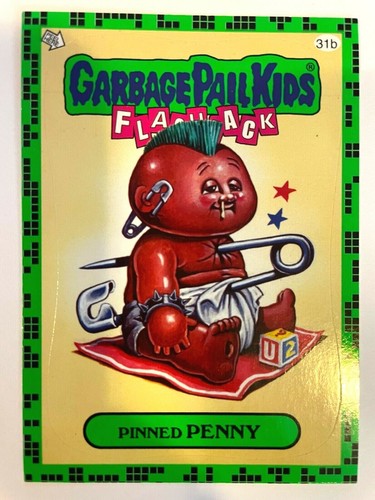 Pegatina/tarjeta verde Garbage Pail Kids GPK 2011 Flashback Serie 2 *Elige una* - Imagen 58 de 72