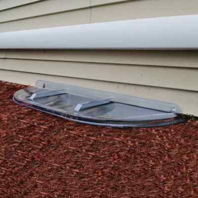 39 In. W X 13 In. D X 2-1/2 In. H Economy Straight Flat Window Well Cover