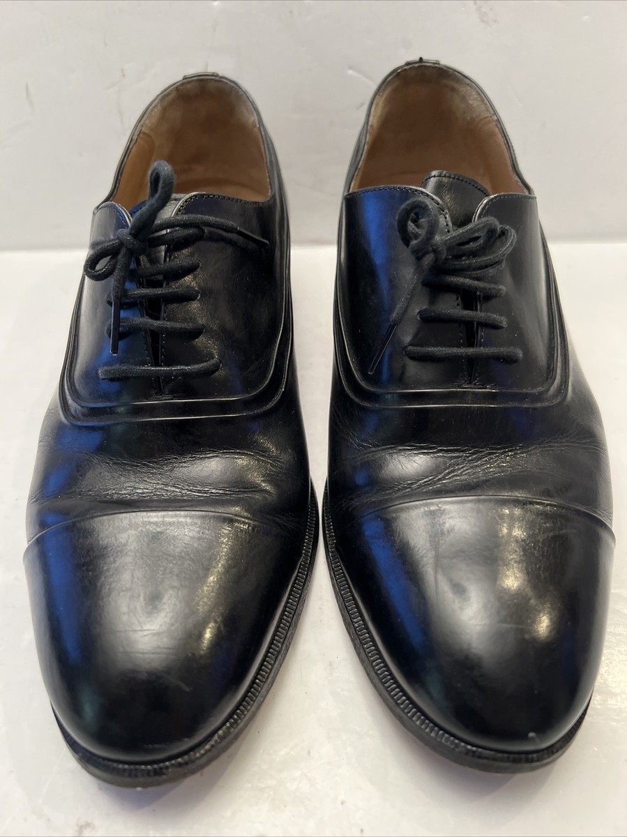 Bally Cagney Oxford dress black shoes, cap to toe designer size 10 Bally | Shoes | Bally Cagney Oxford Dress Black Shoes Cap To  main image 2
