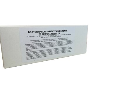 Babor Doctor Brightening Intense Correct 24 Ampoules Prof 